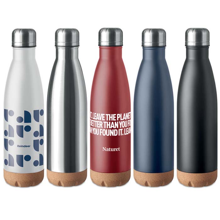 Dubbelwandige RVS fles | Eco geschenk